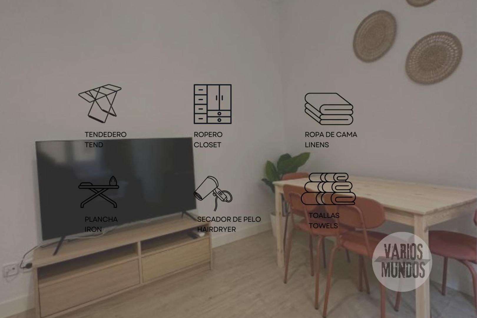 Central Loft Para 3Pax En Huertas-Cortes Мадрид Екстериор снимка